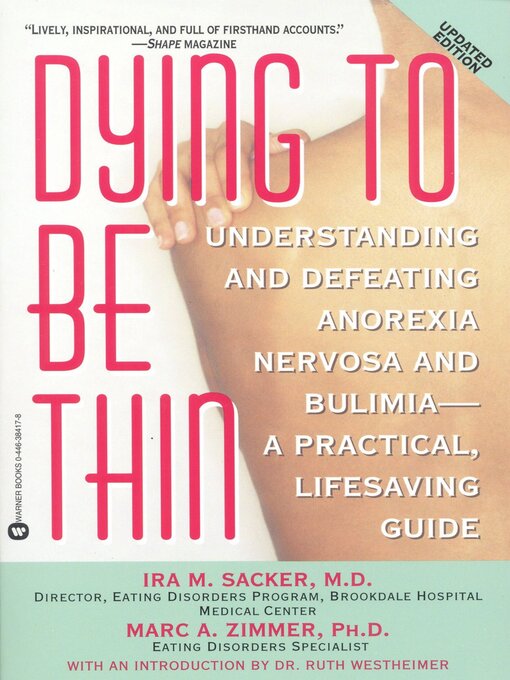 Title details for Dying to Be Thin by Ira M. Sacker - Wait list